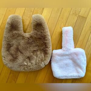 Gap Faux Fur Mini bags/Mommy & Daughter
